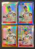 2006 Bowman Chrome Mike Piazza Rainbow Lot Of 4