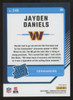 2024 Donruss Optic Jayden Daniels Rated Rookie Silver Holo #248