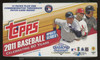 2011 Topps Baseball Update Series Blaster Box Factory Sealed