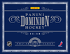 2011/12 Panini Dominion Hockey Box