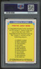 1993 Topps Black Gold Winner C Certified Griffey Jr. Clemens PSA 10
