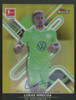 2022/23 Topps Finest Bundesliga Lukas Nmecha Gold Refractor Auto /25 #146
