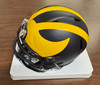 Mike Sainristil Signed Autographed Michigan Mini Helmet JSA