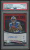 2024 Panini Certified Blake Corum Rookie Roll Call Red Etch Auto /25 PSA 9
