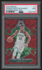 2023-24 Panini Mosaic Giannis Antetokoundmpo International Red /75 #77 PSA 9