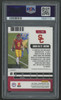 2021 Contenders Draft Amon-Ra St. Brown RC College Ticket Gold Auto /10 PSA 9