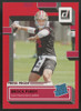 2022 Panini Donruss Brock Purdy Rated Rookie Red Press Proof #374