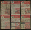 1953 Topps Baseball Lot Of 24 Low Grade Podres Loes Black