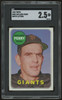 1969 Topps Gaylord Perry White Letters #485 SGC 2.5