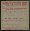 1953 Red Man Edwin "Duke" Snider #NL-14 Good No Tab