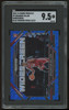 2023/24 Prizm Draft Brandon Miller RC Widescreen #9 Blue Shimmer /19 SGC 9.5