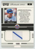 2003 Playoff Portraits Mike Piazza Silver Patch /50 #10