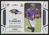 2023 Certified Zay Flowers RC Freshman Fabric Patch Auto RPA /199 #FFMS-4
