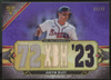2024 Topps Triple Threads Austin Riley Amethyst Patch /27 #TTR-ARI4