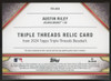 2024 Topps Triple Threads Austin Riley Amethyst Patch /27 #TTR-ARI4