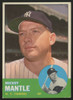 1963 Topps Mickey Mantle #200 VG (Wrinkle)