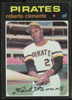 1971 Topps Baseball Roberto Clemente #630 VG/EX-EX
