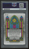 2021 Panini Prizm Mookie Betts Stained Glass SSP #SG-2 PSA 9