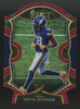 2020 Panini Select Justin Jefferson RC Concourse Red Die Cut #61