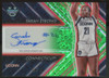 2024-25 Bowman Best U Sarah Strong Possession Arrow Green Mini Diamond Auto /99
