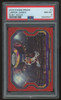 2020-21 Panini Prizm LeBron James Ruby Wave #1 PSA 8