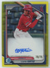 2024 Bowman Chrome Capri Ortiz 1st Prospect Yellow Auto /75 #CPA-CO