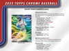 2025 Topps Chrome Baseball Jumbo Hobby Box