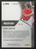 2020 Panini Prizm Draft Picks Evan Carter Blue Donut Circles Auto /25 #PDP50