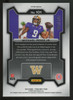 2024 Panini Prizm Draft Picks Michael Penix Jr. RC Red Finite /125 #101