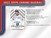 2025 Topps Chrome Baseball Blaster Box