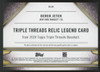 2024 Topps Triple Threads Derek Jeter Amethyst Legend Relic /27 #RL-DJ