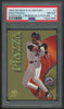 1999 Skybox E-X Century Mike Piazza Essential Credentials Future /118 #3 PSA 8