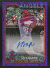 2024 Topps Chrome Update Logan O'Hoppe Purple Speckle Auto /299 #AC-LO