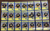 1977 Stommen University of Michigan Football Team Post Card Set (21)