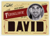 2012 Panini Prime Cuts David Wright Timeline "David" Patch /25 #15