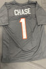 Ja'Marr Chase Signed Autographed Jersey Custom Bengals BAS