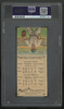 1911 T201 Mecca Double Folder Walter Johnson Charles Street PSA 6(MC)