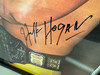 1985 WWF Hulk Hogan Rookie Poster Signed Autograph Schwartz Sports