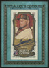 2024 Topps Allen & Ginter Luis Matos RC Mini-Framed Auto Teal /50 #MA-LM