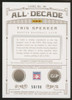 2012 National Treasures Tris Speaker 1910s All-Decade Relic /99 #38