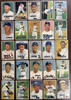 1951 Bowman Baseball Starter Lot of 166 All Different Low Grade w/ Duke Snider