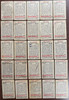 1951 Bowman Baseball Starter Lot of 166 All Different Low Grade w/ Duke Snider
