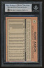 1969 Topps Hank Aaron #100 BGS 6