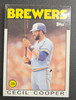 1986 Topps Baseball Grocery Cello Pack Sealed Kirby Puckett On Back "A"