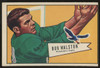1952 Bowman Large Bob Walston #138 VG (Wrinkle)