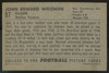 1952 Bowman Large John Wozniak #97 VG/EX-EX
