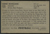 1952 Bowman Large Gene Ronzani RC #135 VG/EX (MC)