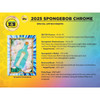2025 Topps Chrome Spongebob Squarepants 25th Anniversary Blaster Box