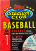 1993 Topps Stadium Club Baseball Series 1 Wax Pack