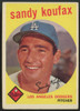 1959 Topps Sandy Koufax #163 VG "A"
